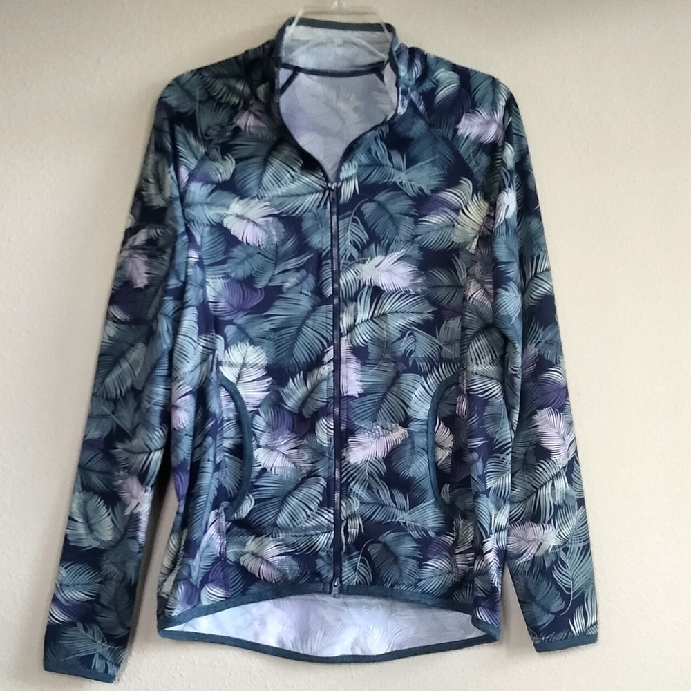 Carve Designs Size Large Women's Tropical Print Jacket